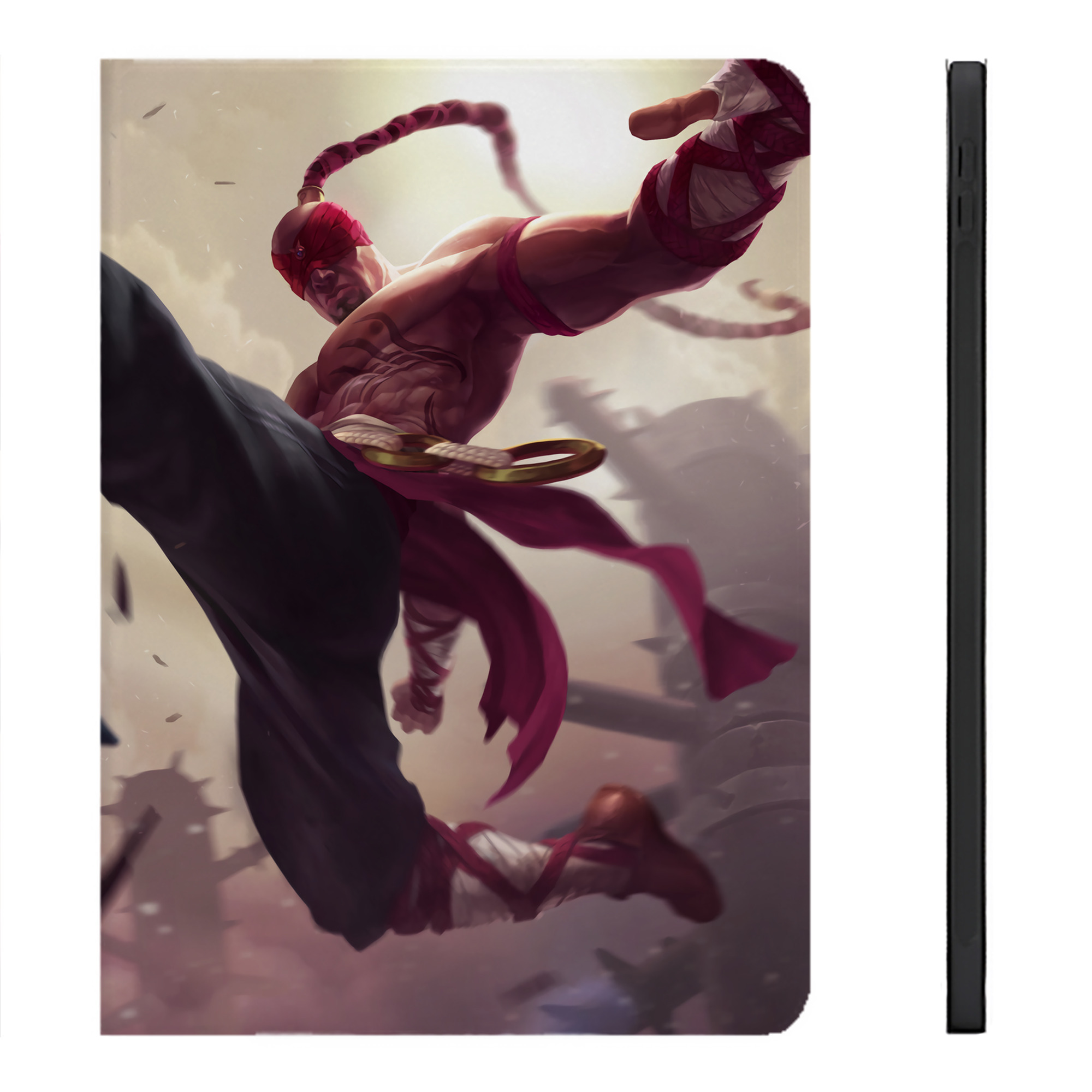 （画像用） リーグ・オブ・レジェンド League of Legends LOL IPadケース ペンホルダー付き ブックスタイルデザイン